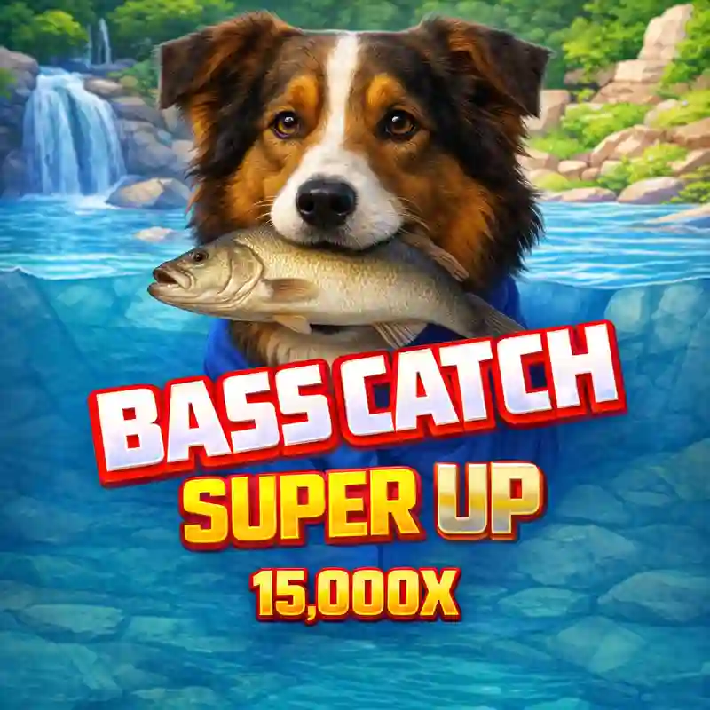 Bass Catch Super Up Slot Game Interface